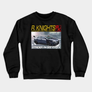 R.Knights Evo X Graphite Grey Crewneck Sweatshirt